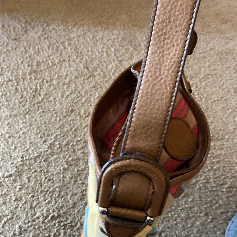 Etienne Aigner Multicolor Patchwork Shoulder Bag - image 5